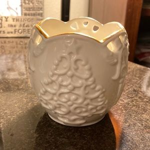 Lenox “Merry Lights” small Candle Holder